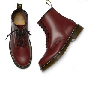 Dr. Martens Burgundy Boots NWT